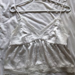 Aritzia little Moon Sedum lace cami
